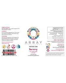 Array Berry Tincture_CBDee
