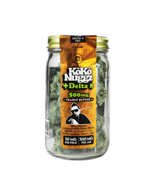 Koko Nuggz D8 THC Cereal Treats 500MG – Peanut Butter_CBDee