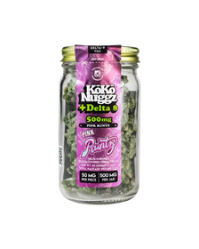Koko Nuggz D8 THC Cereal Treats 500MG – Pink Runtz_CBDee