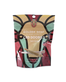 Golden Goat CBD Doobie Two-Pack - Suver Haze and Elektra Combo – 200mg_CBDee