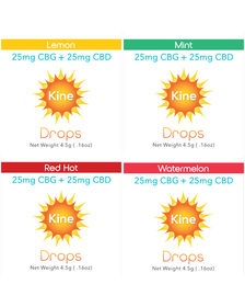 Kine Drops CBG/CBD Singles - 1:1 Ratio - 50mg_CBDee
