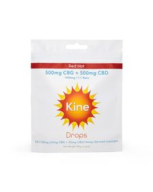 Kine Red Hot CBG/CBD Drops 1:1 Ratios - 1000mg_CBDee