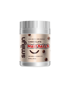 Smilyn Delta 8 / Delta 9 Chocolate Malt Balls_Smilyn