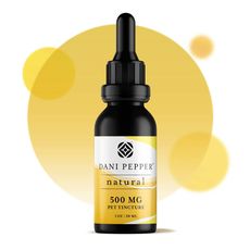 Dani Pepper – Natural Pet Tincture 500mg_CBDee