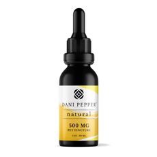 Dani Pepper – Natural Pet Tincture 500mg_CBDee