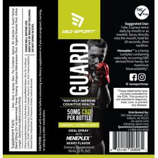 Iso-Sport Guard Oral CBD Spray_CBDee