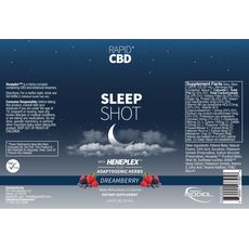 RapidCBD Sleep Shots – 12pk_CBDee