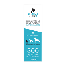 Ananda Pets 300mg Tincture - Bacon_CBDee