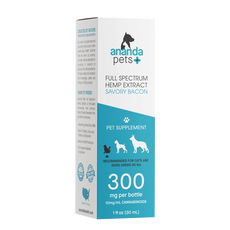 Ananda Pets 300mg Tincture - Bacon_CBDee