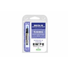 Delta-10 Vape Cartridges 1ml 920mg + Free Battery_CBDee