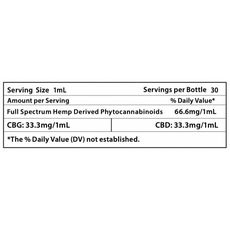 CBD/CBG Full Spectrum MCT Oil Tincture 2000mg_CBDee