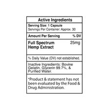 Full Spectrum Softgels 750mg_CBDee