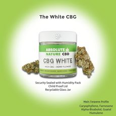 The White CBG Hemp Flower_CBDee