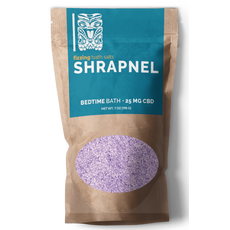 Fizzing Bath Salts Shrapnel Bedtime Blend with CBD_CBDee
