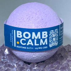 Bedtime Bath Bomb with CBD_CBDee