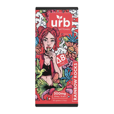 D8 THC Chocolate Bar 300MG – Rainbow Rocks_CBDee