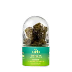 D8 THC Indoor Caviar Flower – Banana Runtz_CBDee