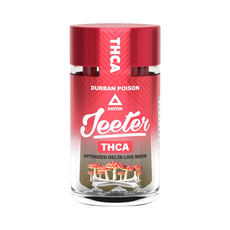 Jeeter THCA Pre-Rolls 0.5g – Durban Poison_CBDee