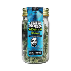 Koko Nuggz D8 THC Cereal Treats 500MG – Cookies and Cream_CBDee