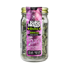 Koko Nuggz D8 THC Cereal Treats 500MG – Pink Runtz_CBDee