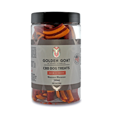 Golden Goat CBD Pet Treats – Bacon & Cheese 200mg_CBDee