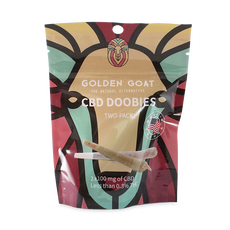 Golden Goat CBD Doobie Two-Pack - Suver Haze and Elektra Combo – 200mg_CBDee