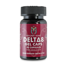 Golden Goat Delta-8 Gel Capsules – 600mg_CBDee