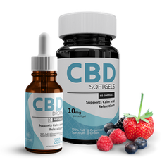 Daily Support Bundle: Drops & Capsules_CBDee