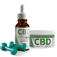 Hempure Sports Recovery Bundle: Balm & Drops_CBDee