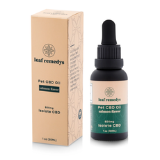Leaf Remedys Pet Tincture 500mg Isolate CBD_CBDee