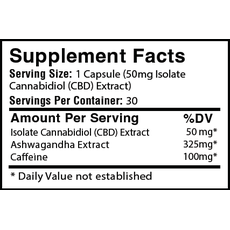 Leaf Remedys 1500mg CBD Soft Gels Focus formula_CBDee