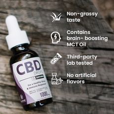 Hempure Rescue CBD Oil Drops 1000 mg_CBDee