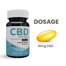 Hempure CBD Capsules 10 mg_CBDee