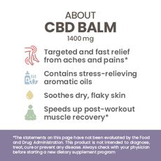 Hempure CBD Balm 1400mg_CBDee