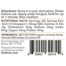 Kine Mint CBD Tincture_CBDee