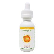 Kine Lemon CBG Tincture_CBDee