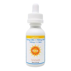 Kine Lemon CBG/CBD Tincture - 1:1 Ratio_CBDee