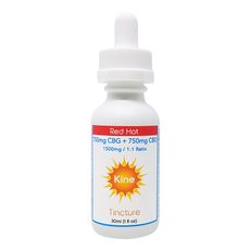 Kine Red Hot CBG/CBD Tincture - 1:1 Ratio_CBDee