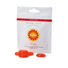 Kine Watermelon CBD Drops - 25mg CBD Lozenges_CBDee
