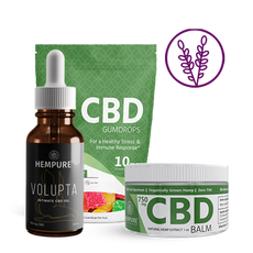 Hempure Pleasure Bundle: Gummies + Balm + Intimate Oil_CBDee