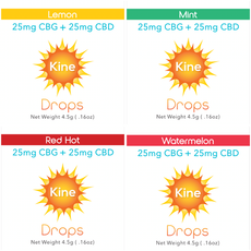 Kine Drops CBG/CBD Singles - 1:1 Ratio - 50mg_CBDee