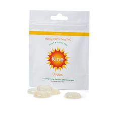 Kine Lemon CBD Drops - 25mg CBD Lozenges_CBDee