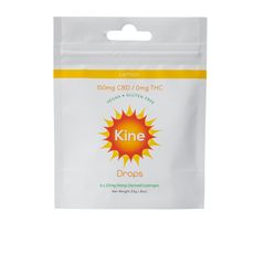 Kine Lemon CBD Drops - 25mg CBD Lozenges_CBDee