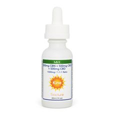Kine Mint Hot CBD/CBG/CBN Tincture - 1:1:1 Ratio_CBDee