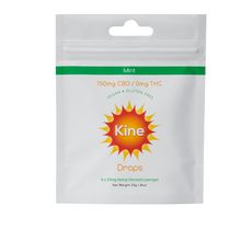 Kine Mint CBD Drops - 25mg CBD Lozenges_CBDee