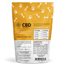 Hempure CBD CBD Pet Chews 2mg_CBDee