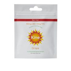 Kine Red Hot CBD Drops - 25mg CBD Lozenges_CBDee