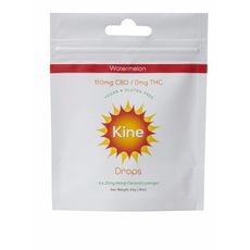 Kine Watermelon CBD Drops - 25mg CBD Lozenges_CBDee