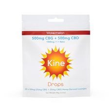 Kine Watermelon CBG/CBD Drops 1:1 Ratios - 1000mg_CBDee