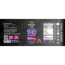 Boston Green Health THC|CBD Chill Chews 600mg_CBDee